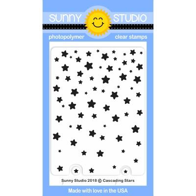 Cascading Stars Stamp Set
