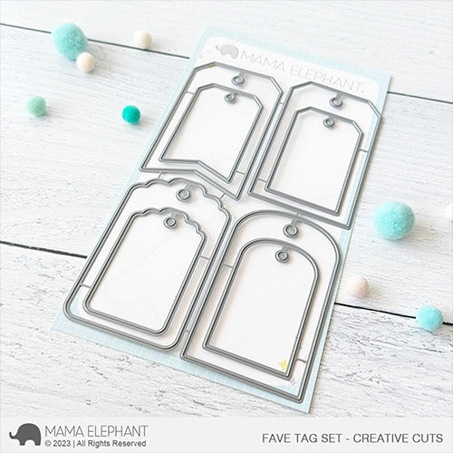 Fave Tag Set Creative Cuts
