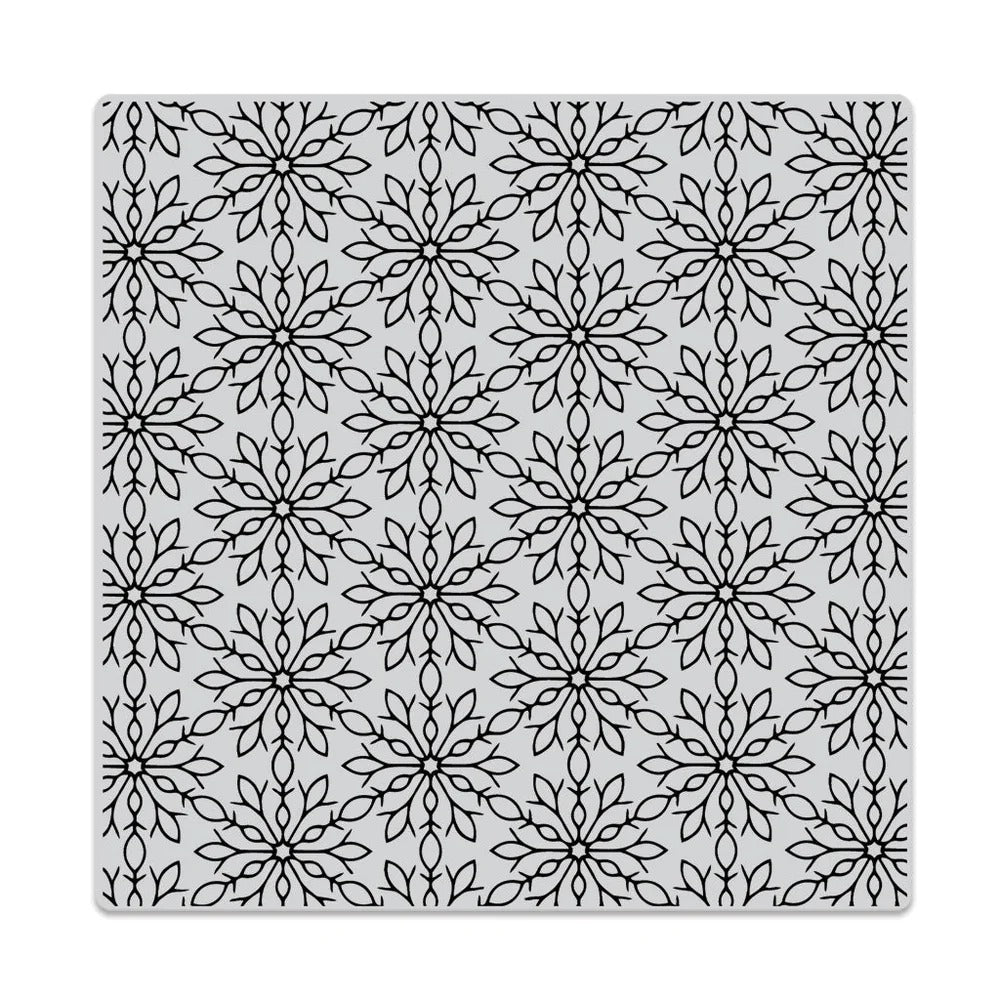 Lacy Snowflakes Bold Prints Stamp