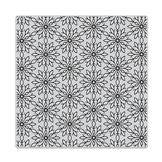 Lacy Snowflakes Background Stamp