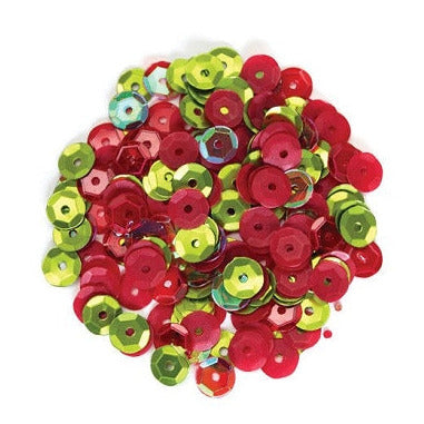 Poinsettia Sequins Mix