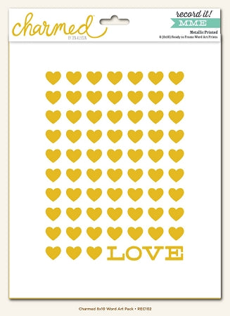 Record It Charmed Ready to Frame Word Art Prints