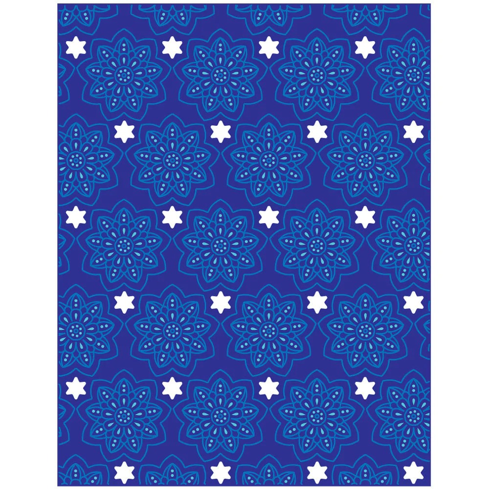 Christmas Star A2 Cover Plate Honey Cuts