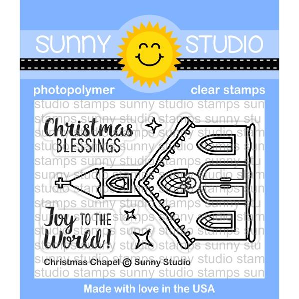 Christmas Chapel Stamp Set