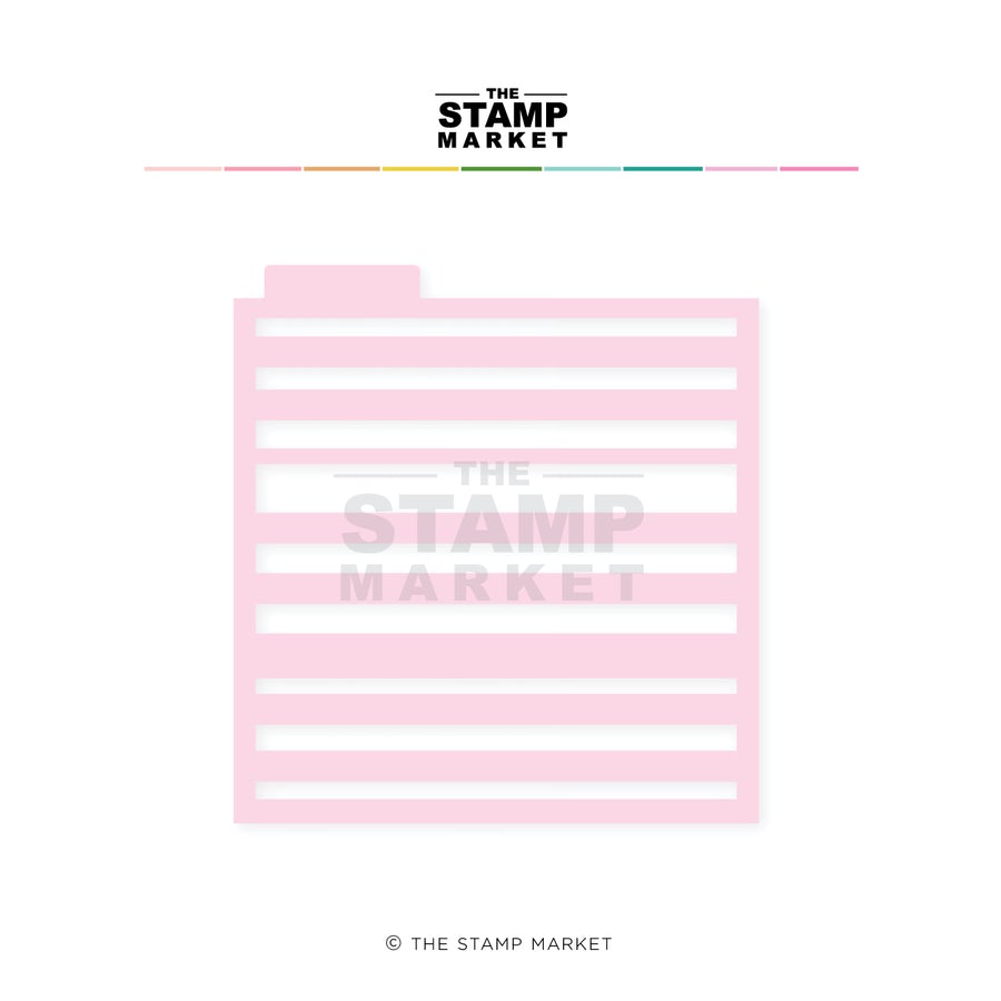 Chunky Plaid Maker Stencil