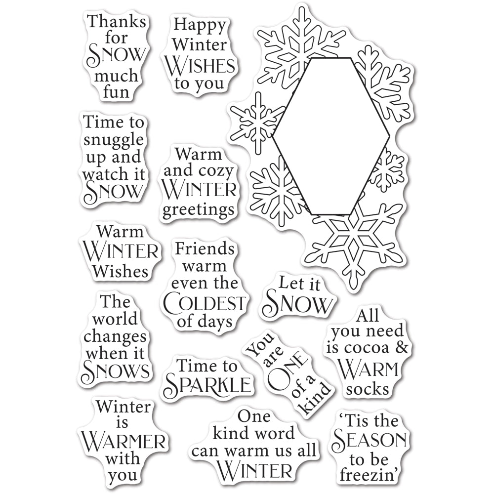 Wintertime Sentiments Stamp Set