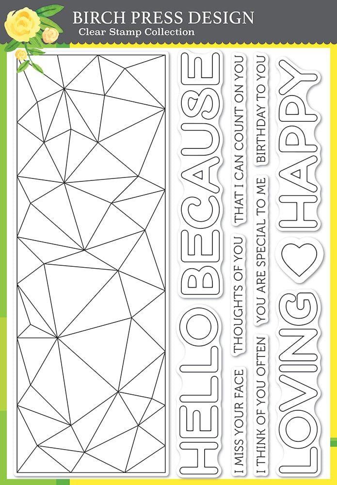 Crystal Lingo Stamp Set