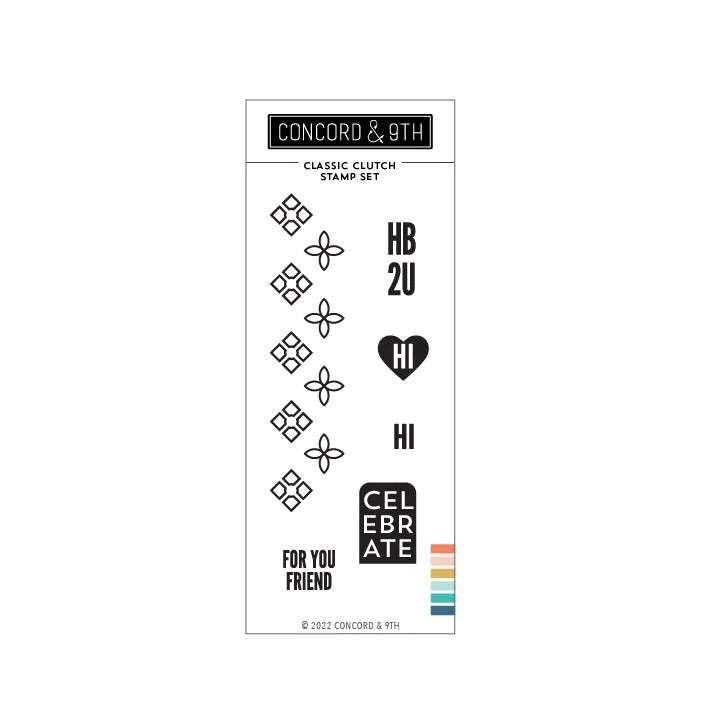 Classic Clutch Stamp Set