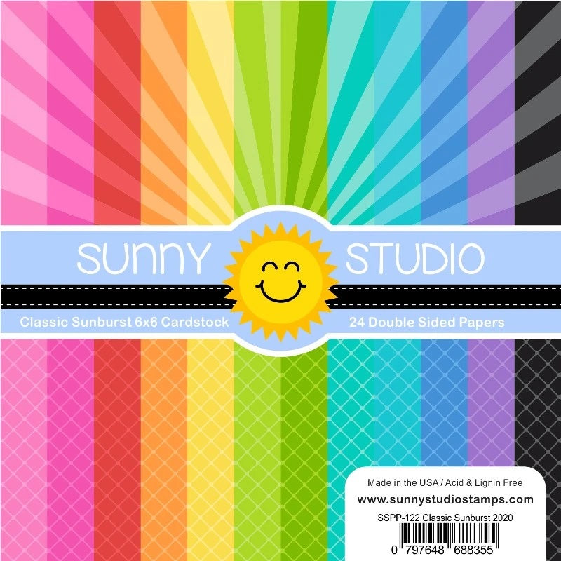 Classic Sunburst 6x6 Paper Pad