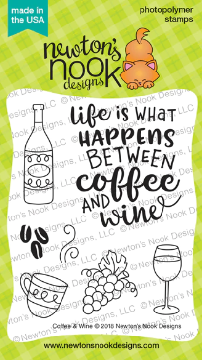 Coffee & Wine Stamp Set