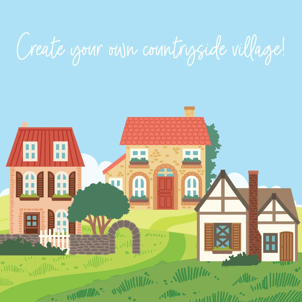 Spring Cottage Village Honey Cuts
