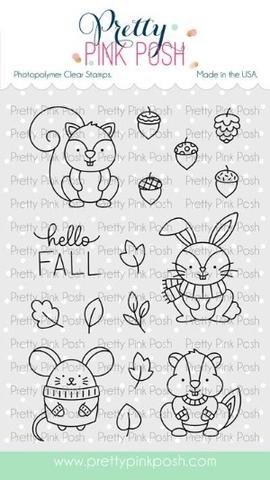 Cozy Fall Critters Stamp Set