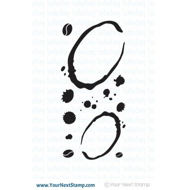 Coffee Rings Stamp Set