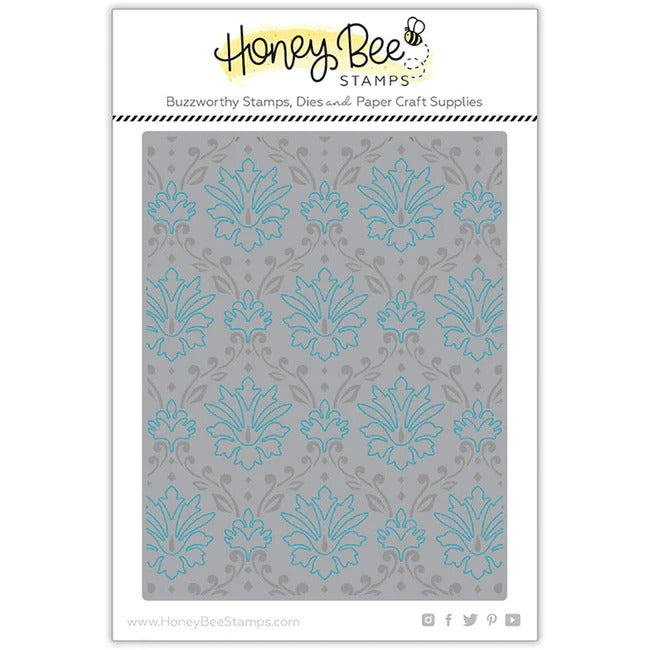 Damask A2 Cover Plate Honey Cuts