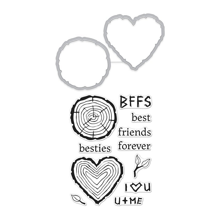 Besties Stamp & Cut