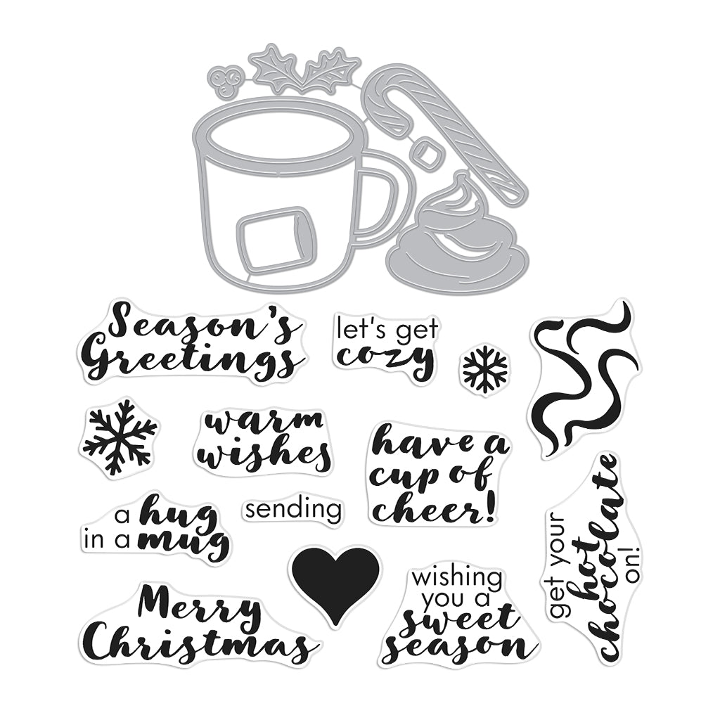 Hug in a Mug Stamp & Cut XL