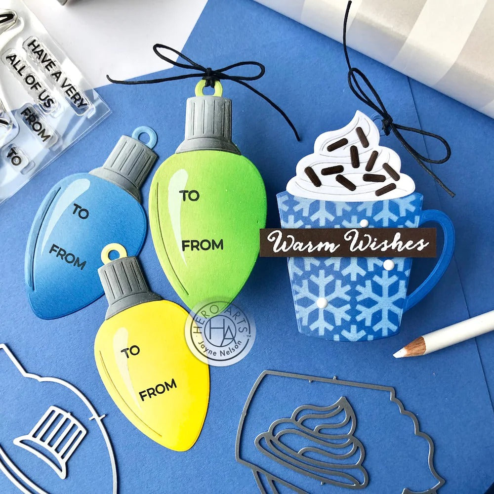 Light & Mug Tag Fancy Die