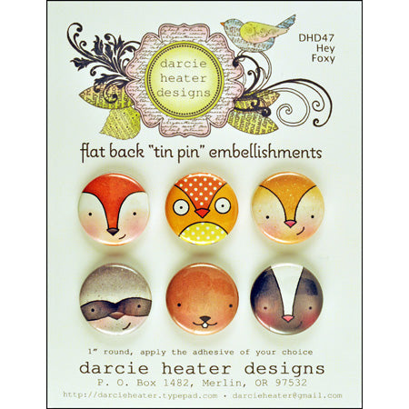 Hey Foxy Pins