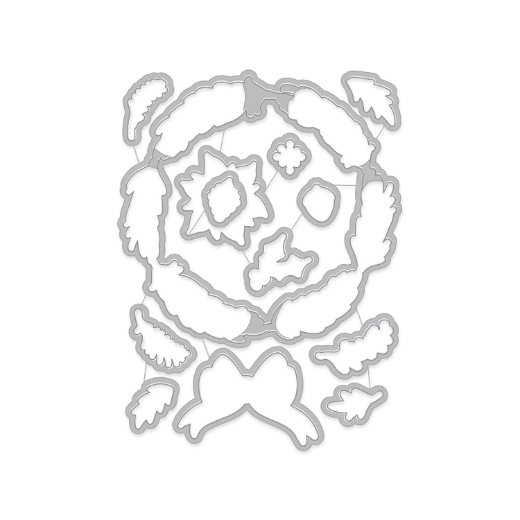 Winter Wreath Frame Cuts