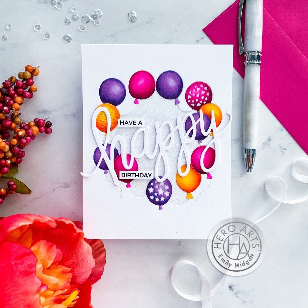 Balloon Window Fancy Die