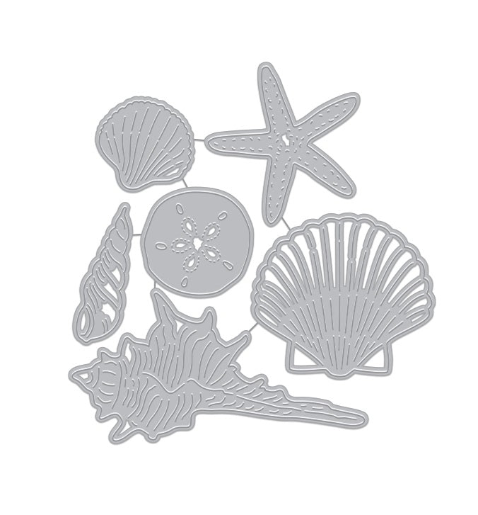 Seashells Fancy Dies