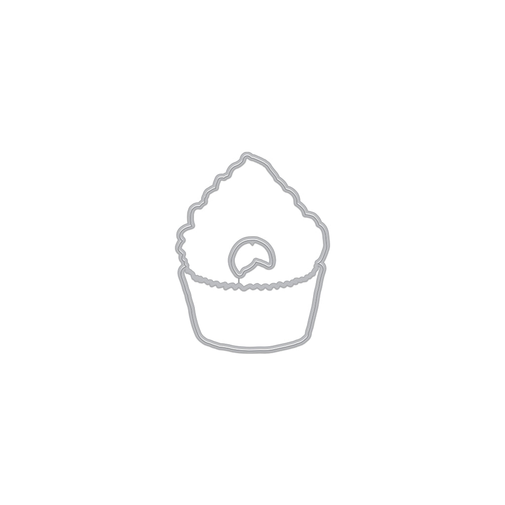 Color Layering Cupcake Frame Cuts
