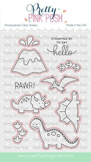 Dinosaur Additions Stamp Set