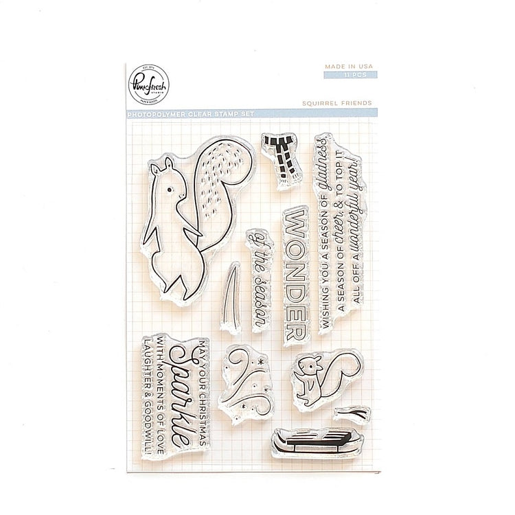 Squirrel Friends Stamp Set