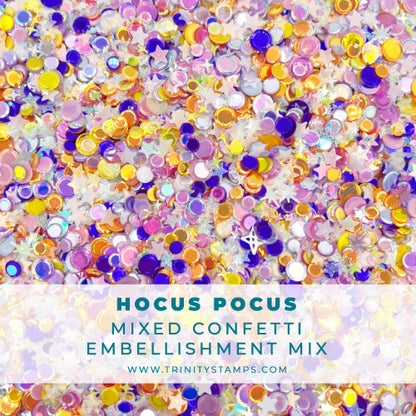 Hocus Pocus Confetti Embellishment Mix