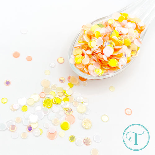 Candy Corn Confetti Embellishment Mix
