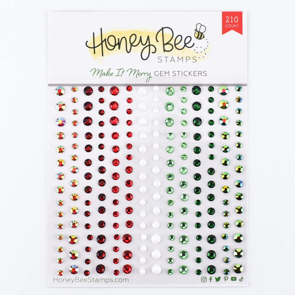 HONEY BEE STAMPS: Pearl Stickers: Holiday Wishes - Scrapbook