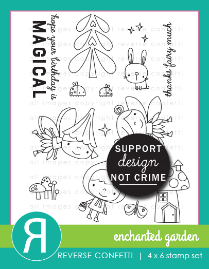 Enchanted Garden Stamp Set