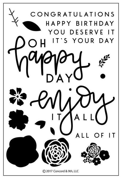 Enjoy It All Stamp Set