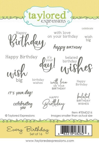 Every Birthday Stamp Set