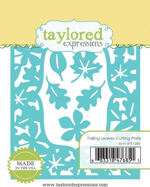 Falling Leaves Cutting Plate
