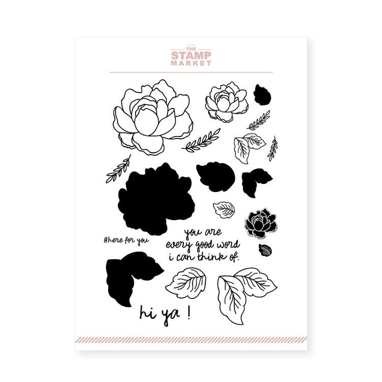Flower Market Stamp Set