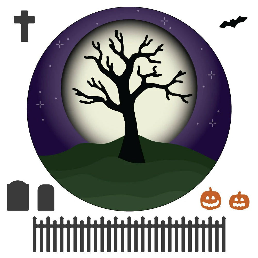 Fright Night Circlescape Honey Cuts
