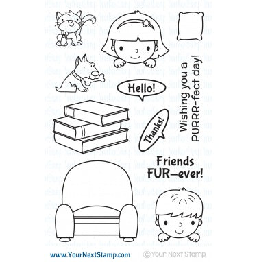 Fur-ever Friends Stamp Set