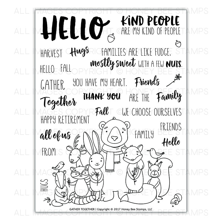 Gather Together Stamp Set