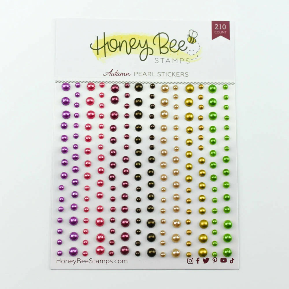 Autumn Pearls Pearl Stickers