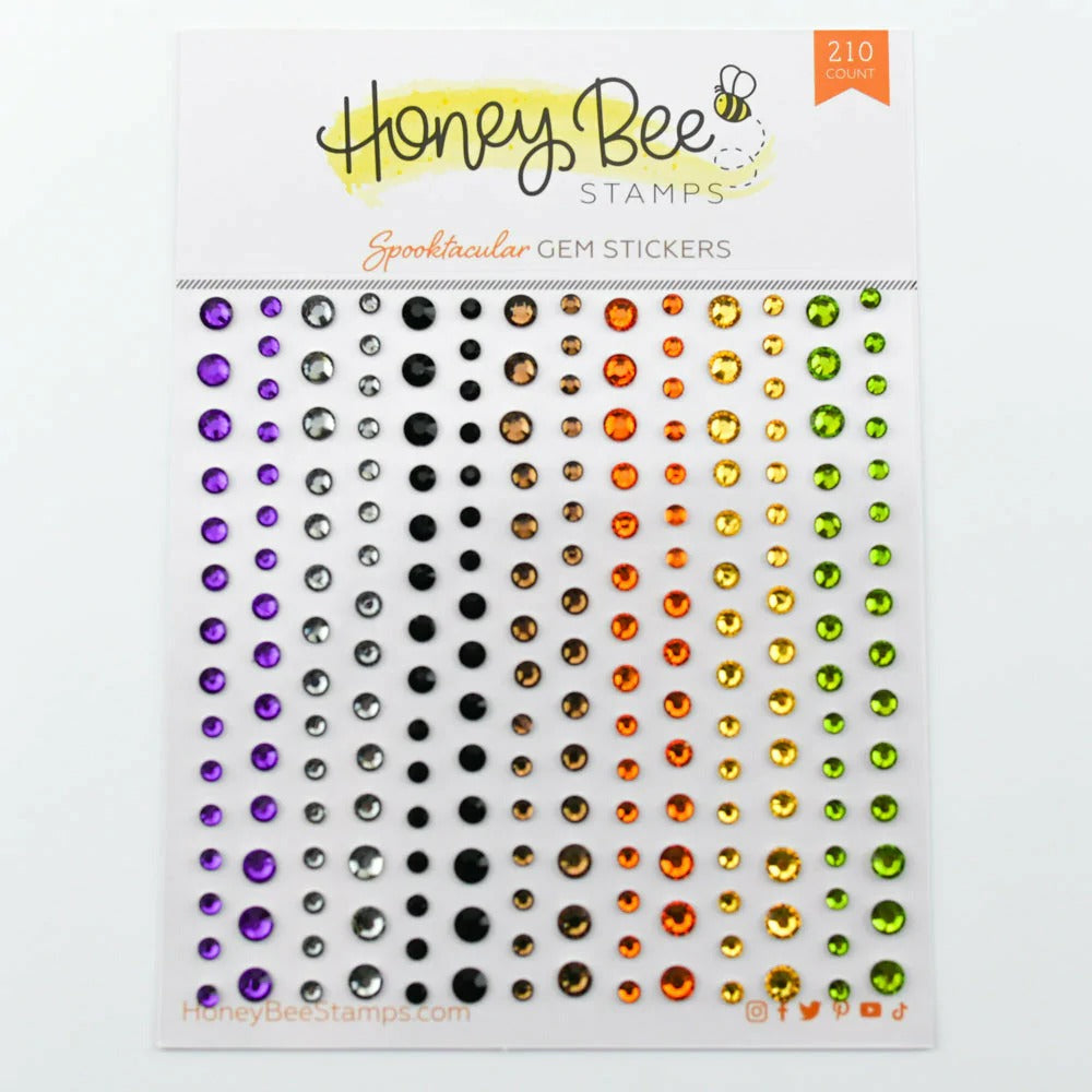 Spooktacular Gem Stickers