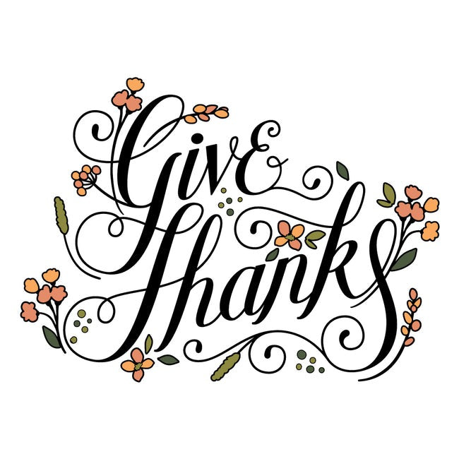Give Thanks Stencils
