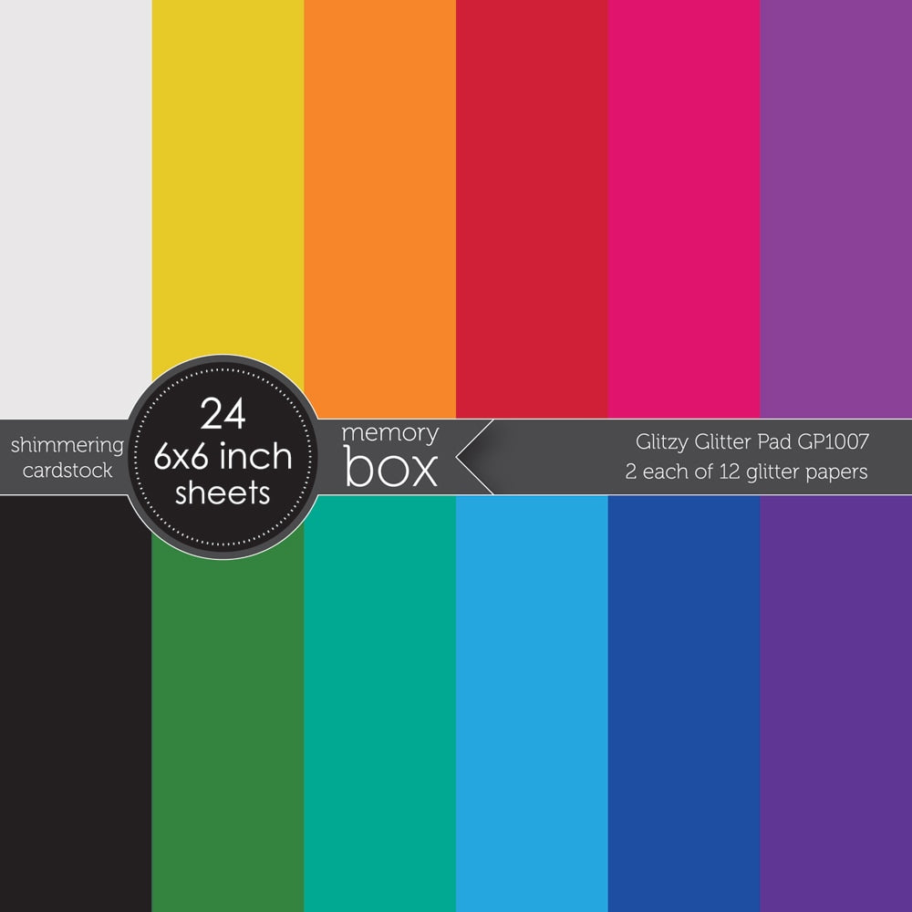 Glitzy Glitter 6x6 Paper Pad