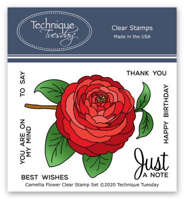 Camellia Flower Stamp Set