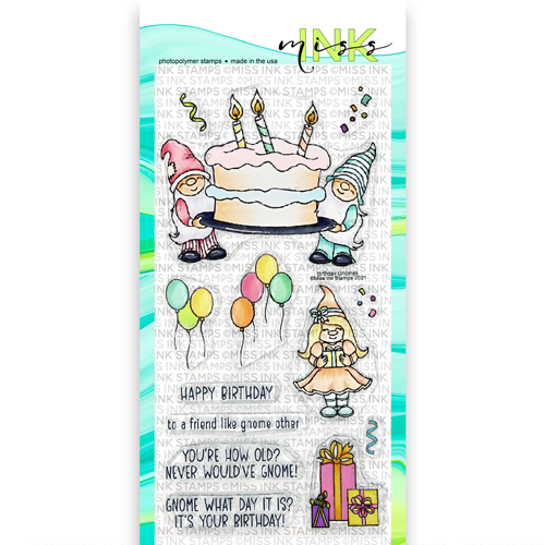 Birthday Gnomes Stamp Set