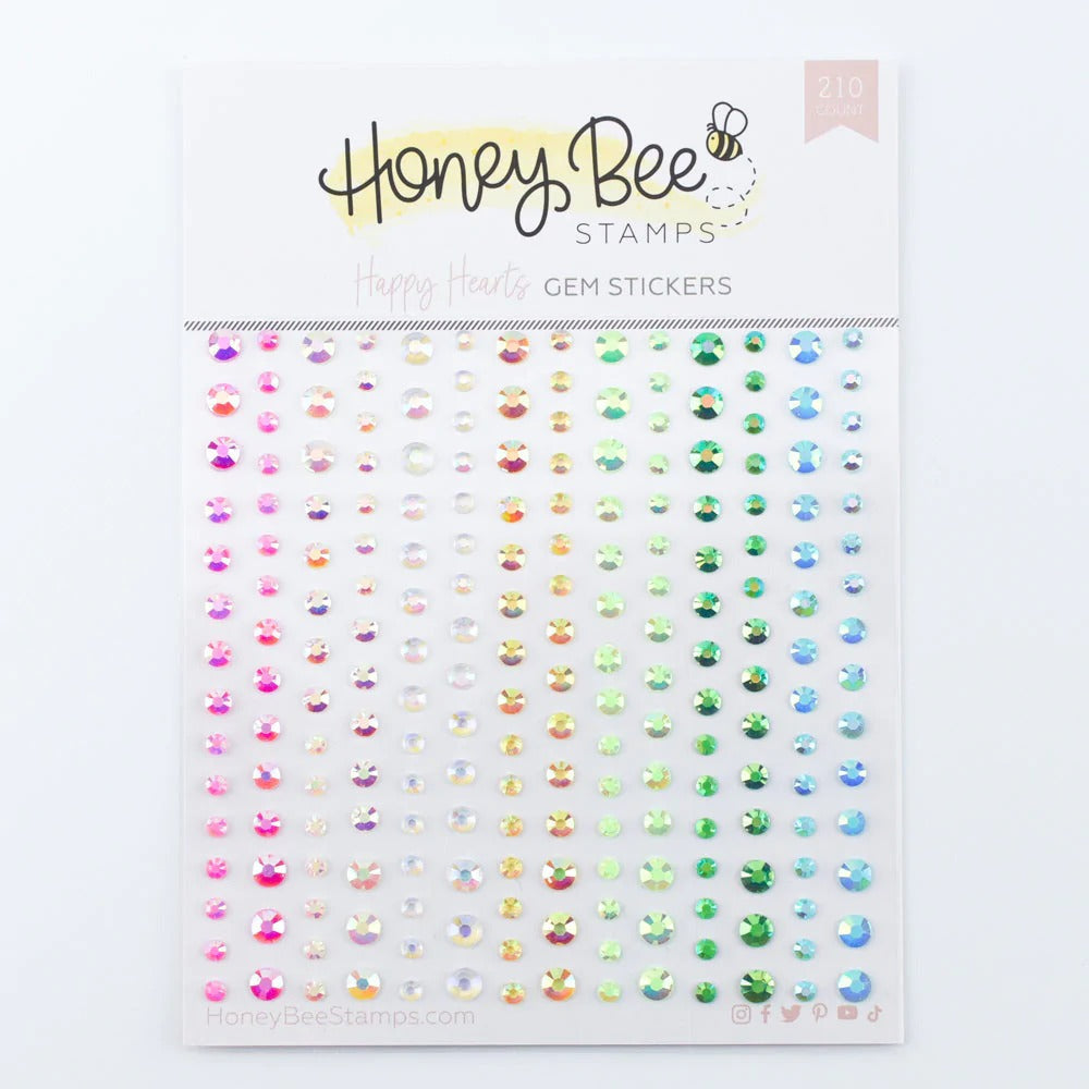 Happy Hearts Gem Sticker