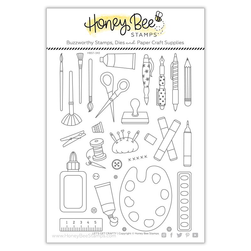 Let's Get Crafty Stamp Set