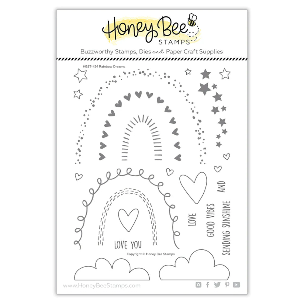 Rainbow Dreams Stamp Set