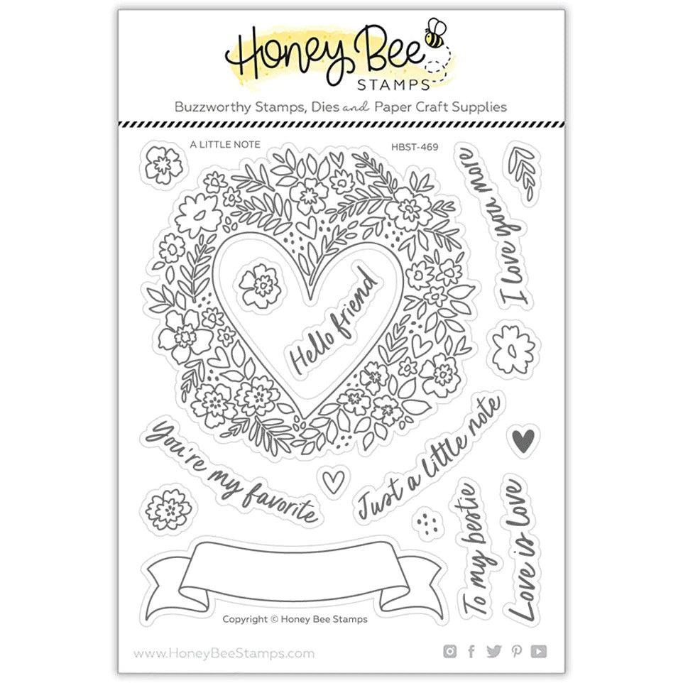 A Little Note Stamp Set