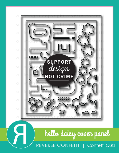 Hello Daisy Cover Panel Confetti Cuts